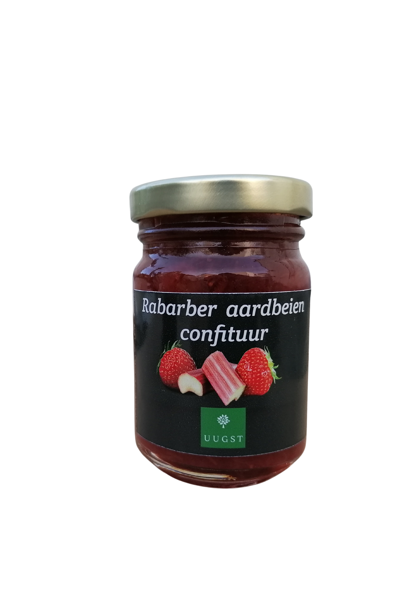 Rabarber-aardbeien confituur