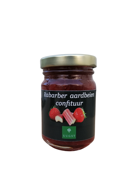 Rabarber-aardbeien confituur